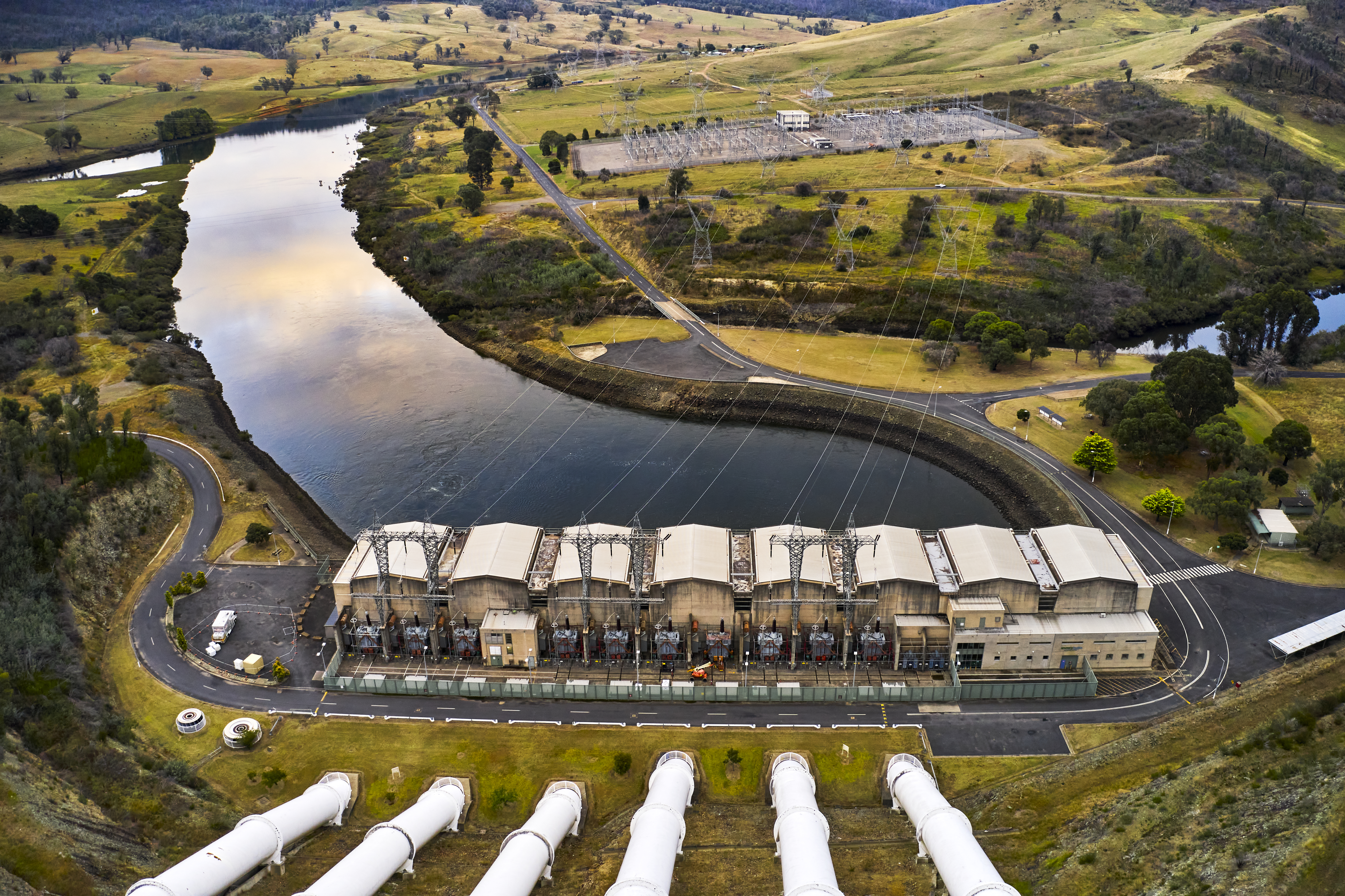 T3 Tumut 3 External Lake Penstocks High Res Copy