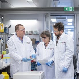 Professor Anne Voss and Associate Professor Tim Thomas and Professor Jonathan Baell — ATSE Awards — Clunies Ross Technology Award Winners 2021